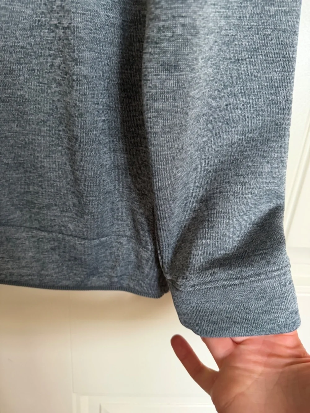 Under Armour Golf Men’s Medium ColdGear Gray 1/4 Zip Pullover